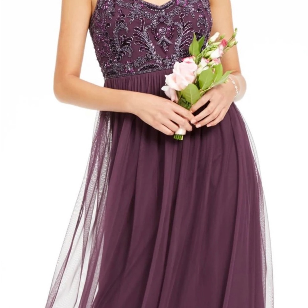 Adriana Pappell formal beaded dress size 6
